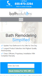 Mobile Screenshot of bathsolutions.ca