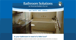 Desktop Screenshot of bathsolutions.com.au